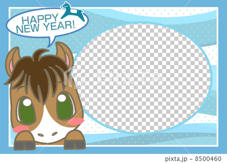 子馬のテンプレート 8500460