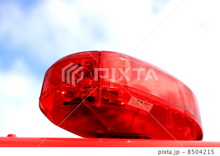消防車の赤色灯 8504215
