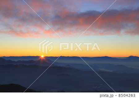 白馬からご来光 8504263