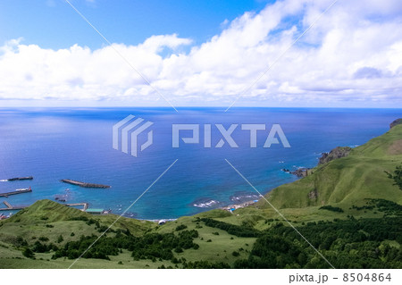 礼文島の海 8504864