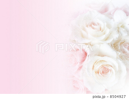 花模様の表紙イメージのイラスト素材