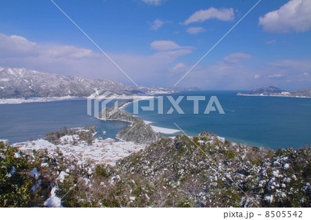 日本三景」天橋立の雪景色 8505542