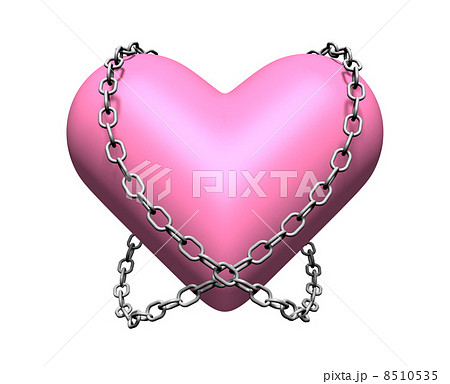 拘束されたハートマーク 8510535