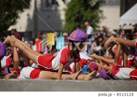 園児たちの秋の運動会_組み体操 園児たちの秋の運動会_組み体操 8513128