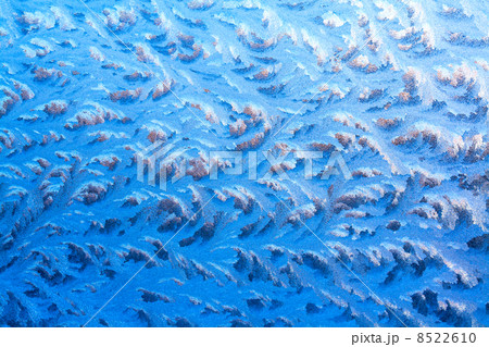 abstract background from frosty pattern on glass abstract background from frosty pattern on glass 8522610