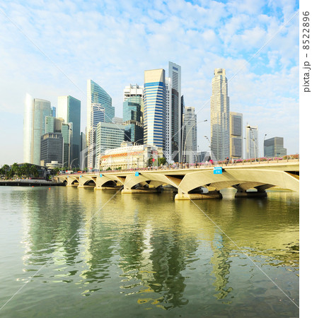 Singapore in the morning 8522896
