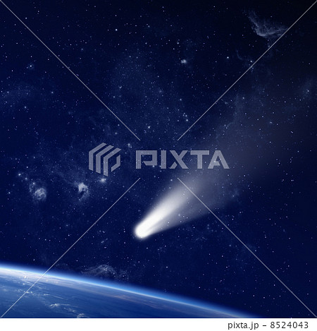 Comet in space 8524043