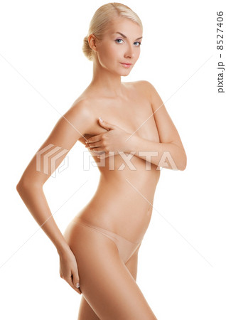 Beautiful young woman. Isolated on white background.... Beautiful young woman. Isolated on white background.... 8527406