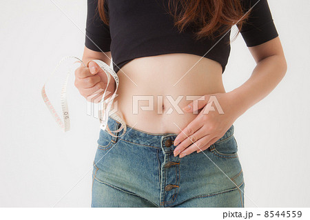 女性のお腹 女性のお腹 8544559