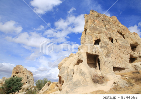 カッパドキア　奇岩　ギョレメ 8544668