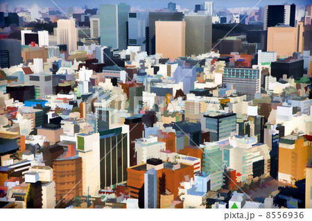 東京のビル群 8556936