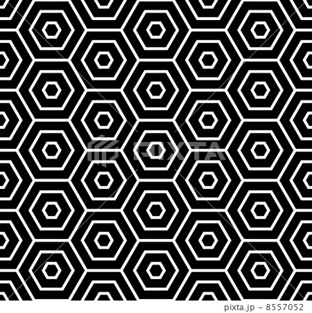 Hexagons texture. Seamless geometric pattern. 8557052