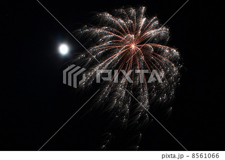 月と花火 8561066