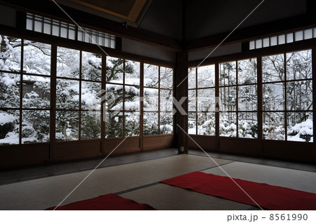 京都大原　実光院の冬 8561990
