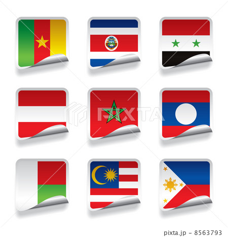 Sticker flags Sticker flags 8563793