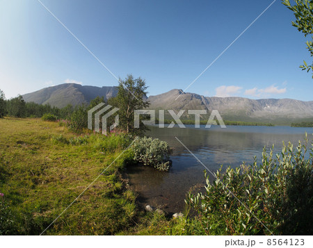 Lake in the mountains 8564123