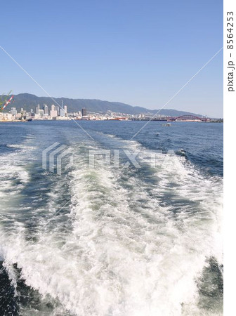 航跡　神戸港遊覧 8564253