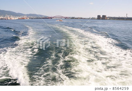 航跡 神戸港遊覧 航跡 神戸港遊覧 8564259
