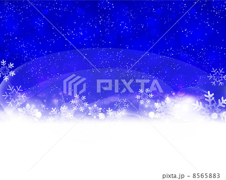雪　クリスマス　背景 8565883