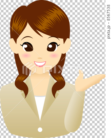 Guide lady to guide 8567538