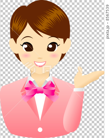 Guide lady to guide 8567539