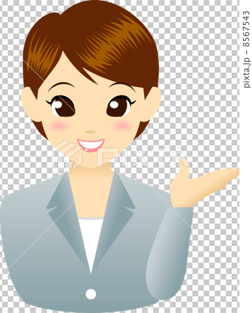 Guide lady to guide 8567543