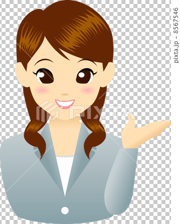 Guide lady to guide 8567546