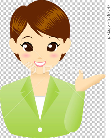 Guide lady to guide 8567547
