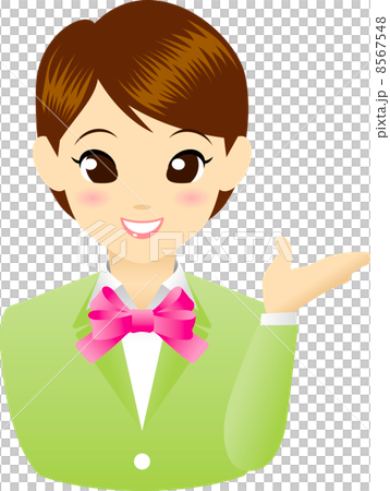 Guide lady to guide 8567548