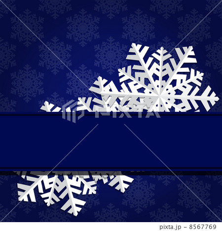 Decorative abstract snowflake. 8567769