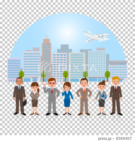 Businessmen and businesswomen 8569307