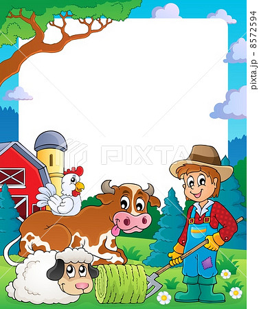 Farm theme frame 3 Farm theme frame 3 8572594