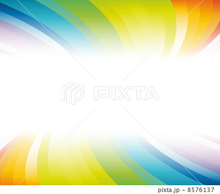 Horizontal rainbow banner - Stock Illustration [8576137] - PIXTA