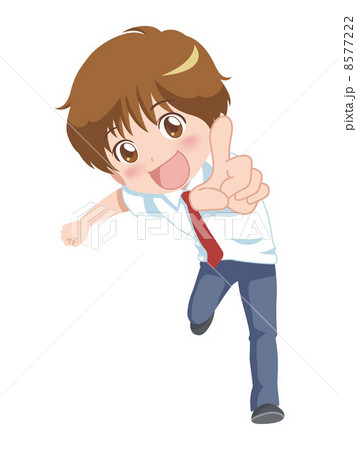 男の子/指差し 男の子/指差し 8577222