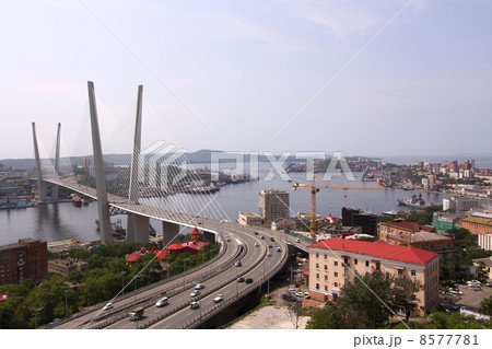 黄金橋　金角湾　ウラジオストク　ロシア 8577781