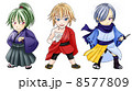 ミニ武士三人衆 8577809