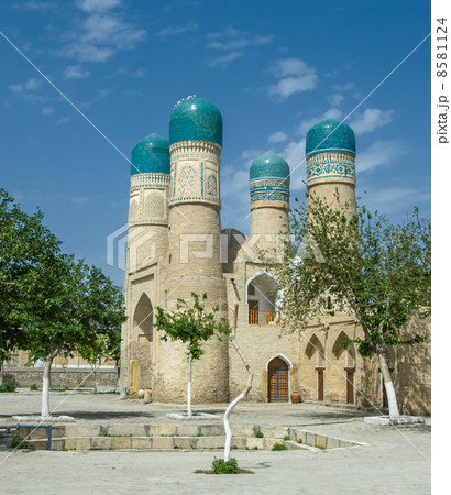Chor-Minor minaret, Bukhara, Uzbekistan 8581124