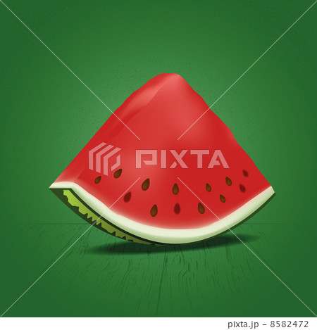 Slice of nice fresh watermelon Slice of nice fresh watermelon 8582472