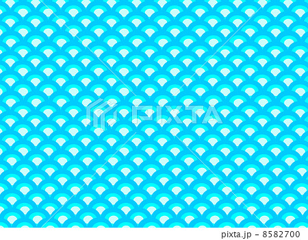 波模様　青海波 8582700