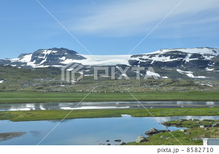 ノルウェーの氷河 8582710