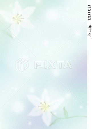 ユリの背景素材 8583313