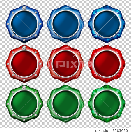 彩色按鈕 8583650