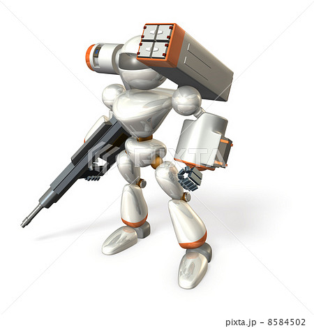 戦闘ロボットのイラスト素材 [8584502] - PIXTA