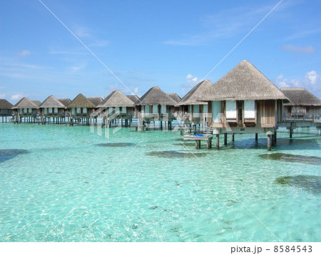 モルジブの水上コテージ モルジブの水上コテージ 8584543