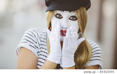 Female Mime Female Mime 8592044