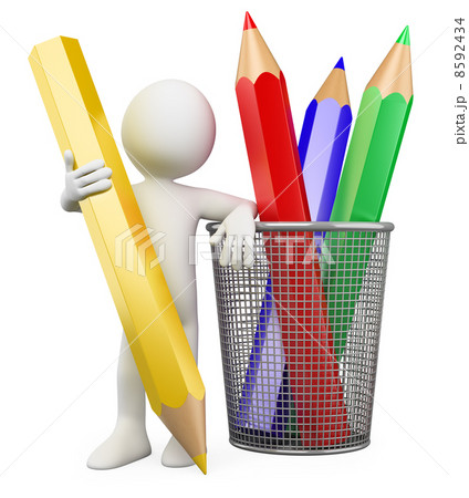 3D child - Color pencils 8592434