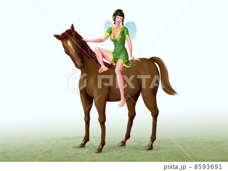 馬に乗った妖精 馬に乗った妖精 8593691