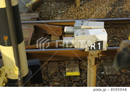 踏切りの障害物検知機 8595048