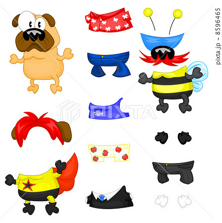 Pug and clothes 8596465