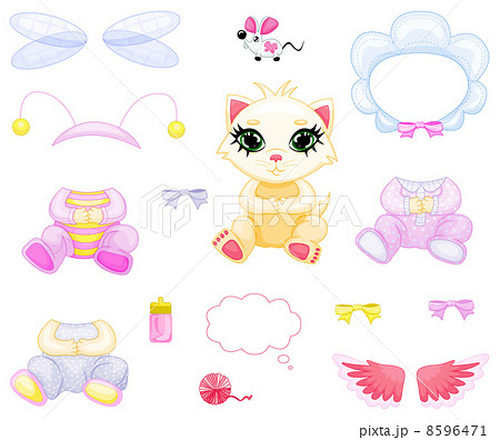 Beige kitten  8596471